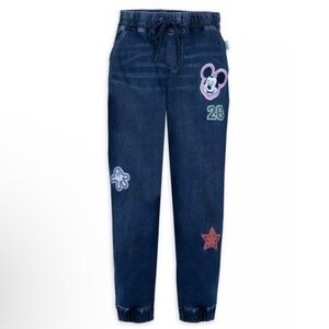 Disney Parks Her Universe Mickey Mouse Denim Pants Joggers 3X
